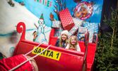 Father Christmas Sleigh Cantref Adventure Farm