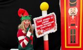 Santa's Elf at Cantref Adventure Farm Christmas Experience